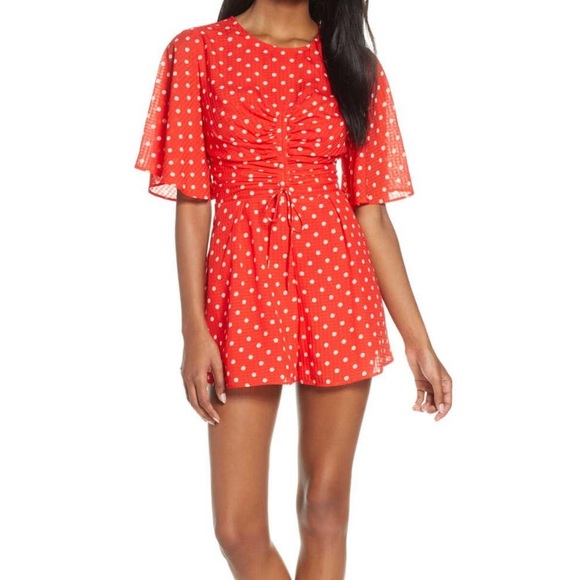 Finders Keepers Pants - Finders keepers Rosie play suit; polka dot romper